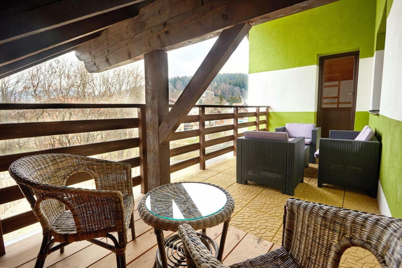 Apartmany Nad Rybnikem Železná Ruda エクステリア 写真